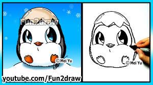 This is super easy to draw. Pencil How To Draw A Penguin Novocom Top