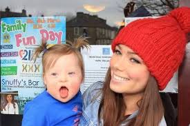 Mum of Hollyoaks tot with Down's syndrome speaks out after actress Nikki  Sanderson revealed online abuse