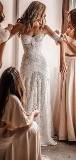 Ivory Lace Strapless Boho Beach Wedding Dresses Ab1530 Beach Wedding Dress Boho Wedding Dresses Bridal Wedding Dresses