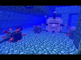 Minecraft Fr Ouvrir La Porte A Maman Dans Un Temple Sous Marin Grand Sous Marin Minecraft Marin