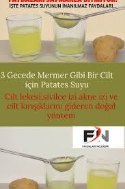 Patates Suyunun Cilde Ve Yuze Faydalari Faydalari Nelerdir Bitkisel Tarifler Dogal Saglik Dogal Guzellik Ipuclari