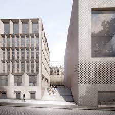 gallery of staab architekten unveils planning designs for cologne historic center 5 architecture visualization architecture rendering brick architecture