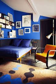 Découvrez la peinture murale idéale et peaufinez votre décoration maison ! Bleu Majorelle En Deco Les Plus Belles Associations De Couleurs