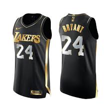 Shop licensed los angeles lakers apparel and lakers finals championship gear for every fan at fanatics. Lakers Kobe Bryant Black Authentic Golden 2020 21 Limited Edition Jersey