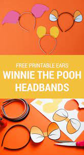 Make A Diy Winnie The Pooh Headband Using These Free Printable Winnie The Pooh Ears For Winnie The Pooh Ears Winnie The Pooh Halloween Winnie The Pooh Costume