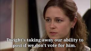 What are Michael and Jan arguing about? Wrong answers only.