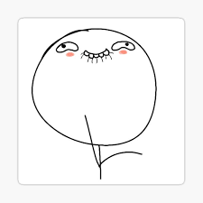 Oh Stop It You Rage Faces Sticker By Odumikaso Redbubble