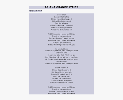 736 x 1307 jpeg 97 кб. One Last Time Ariana Grande Lyrics Hd Png Download Transparent Png Image Pngitem
