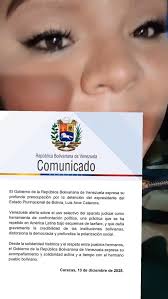 El Gobierno Bolivariano expresó su preocupación mediante la detención del  expresidente de Bolivia Luis Catacora