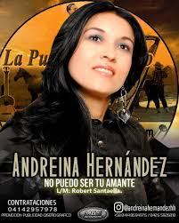 La Puerta Del Llano: Andreina Hernandez “No Puedo Ser Tu Amante” Promocional