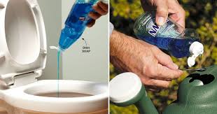 While standing outside the tub, scrub away soap scum and other buildup with the broom. 45 Frugal And Clever Uses For Dawn Dish Soap