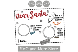Get a letter from santa! Tray Dear Santa Rudolph Christmas Graphic By Svgandmorestore Creative Fabrica