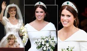 Принцесса евгения | princess eugenie © 23.01.2018. Princess Eugenie Wedding Why She Didn T Wear York Tiara Like Sarah Ferguson Express Co Uk