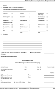 Halten sie den vertragsgemäßen zustand schriftlich in einem wohnungsübergabeprotokoll (auch abnahmeprotokoll genannt) fest. Wohnungsbeschreibung Abnahme Ubergabeprotokoll Pdf Kostenfreier Download