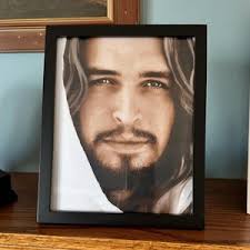 Impressão de retrato de Jesus Cristo, pintura de Jesus, retrato de Jesus,  imagem de Jesus, arte cristã, imagem de Jesus Cristo LDS, arte LDS,  presente cristão