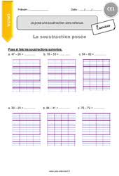 Maybe you would like to learn more about one of these? Exercice Soustraction Ce1 Cycle 2