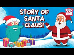 Story Of Santa Claus Best Learning Videos For Kids Dr Binocs Peeka Santa Claus Story History Of Santa Claus Christmas Cards Drawing