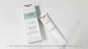 Az eucerin®, a tudományos bőrápolás úttörője, átfogó termékválasztékával nyújt hatékony megoldást a különböző bőrállapotokra, mint például az idősödő vagy a száraz bőr. 14 Hari Bebas Jerawat Dengan Eucerin Proacne Solution A I Clearing Treatment Dunia Blog Iq