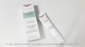 9 langkah terbaik menangani jerawat dengan skincare bawah rm 50. 14 Hari Bebas Jerawat Dengan Eucerin Proacne Solution A I Clearing Treatment Dunia Blog Iq