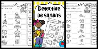 Haz búsquedas en el mayor catálogo de libros completos del mundo. Super Cuaderno El Detective De Las Silabas Imagenes Educativas