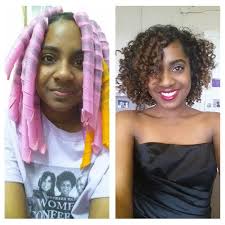 Curlformers curlformers for natural curls without heat new! Before And After Curlformers Curl Formers Beautiful Hair Big Hair