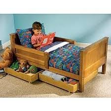 Toddler Bed With Storage Space Underneath Toddler Bed With Storage Toddler Bed Toddler Bed Transition