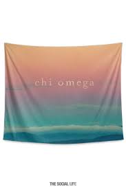 Sisters inspired by our values who serve the world while keeping chi omega ev.read more. Chi Omega Sunset Tapestry The Social Life