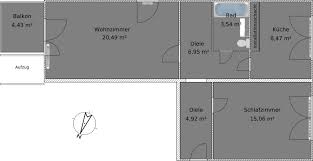 Küche mit einbauküche (ohne kühlschrank) schönes tageslichtbad mit wanne, zur wohnung gehört ein keller. 2 Raum Wohnungen Terravista Immobilien