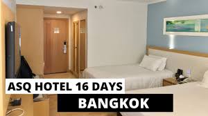 +66 02 617 46 00. Cheap Asq Hotel Quarantine In Bangkok Thailand Maple Hotel Youtube