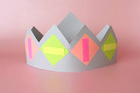 Create colourful decorations using strings of flowers, or loop the pipe cleaners together to make a crown for your little one. Paper Crown Making Activity How To Make A Tiara Crown Papercraft On Cut Out Keep