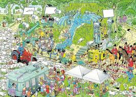 Jan van haasteren is een van de bekendste striptekenaars van nederland en werkt al vele jaren samen met jumbo puzzels. Spielzeug Jan Van Haasteren Puzzle 2000 Piece Jvh Cartoon The Christmas Tree Market Jumbo Triadecont Com Br