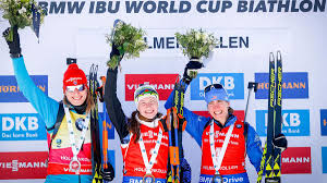 The belarusian olympic women's biathlon team for the 7.5km race in pyeongchang has been shaped with darya domracheva, nadzeya skardzina, iryna kryuko and nadzeya pisarava having confirmed their participation, belarus 1 tv channel reports. Dominant Darya Domracheva Wins Tight 10km Pursuit In Oslo Eurosport