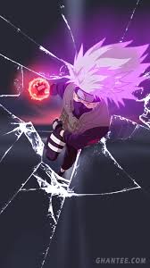 Kakashi Wallpaper Iphone Broken Screen Ghantee