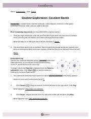 Covalent bond, diatomic molecule, lewis diagram, molecule, noble gases, nonmetal, octet rule, shell, valence, valence electron. Covalentbondsse Key Pdf Covalent Bonds Answer Key Vocabulary Covalent Bond Diatomic Molecule Lewis Diagram Molecule Noble Gases Nonmetal Octet Rule Course Hero