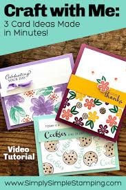 Easy & last minute diy birthday cards anyone can make. Simple Card Making Ideas Free Archives Page 2 Of 5 Simply Simple Stamping