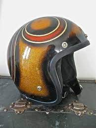 70 S Metalflake Helmet Retro Motorcycle Helmets Vintage Helmet Motorcycle Helmets Vintage