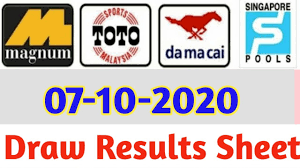 07 10 2020 Today 4d Results Magnum Toto Kuda Damacai 4d Result Today Today 4d Result Live Youtube