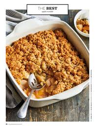 Apple Crumble From Ricardo English Back To School 2018 Read It On The Texture App Unlimited Access To 200 Top Magazines Apple Crumble Recipe Apple Recipes Apple Crisp Recipes