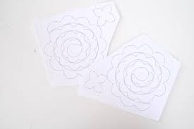 Free Printable Felt Flower Patterns