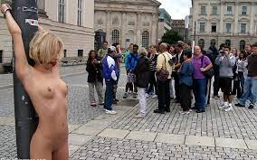 New naked in public punishment porn