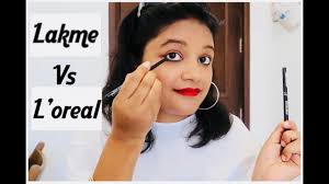 Lakme Eyeconic Kajal V S L Oreal Infallible Liner Review And Comp Lakme Eyeconic Kajal Loreal Infallible