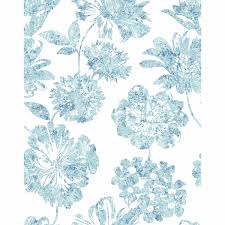 Maybe you would like to learn more about one of these? 2901 25415 Folia Blue Floral Wallpaper By A Street Prints