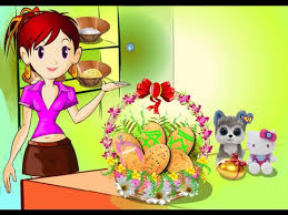 Sigue las instrucciones con el ratón. Juegos De Cocinar Galletas De Azucar Con Sara Youtube