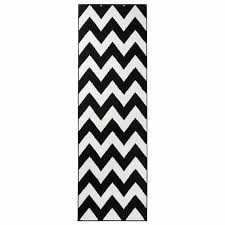 Nur noch 1 auf lager. Designer Laufer Teppich Brucke Flur Schwarz Weiss Modern Zick Zack Geometrisch Ebay