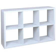 Or, you can add collapsible fabric storage containers or decorative baskets (sold separately) to separate toys, clothing and accessories or cds and dvds and enjoy. 6 Cube Organizer White Maison Handal