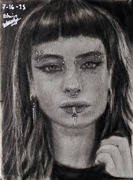 Charcoal, from Pinterest reference