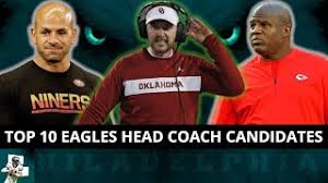 Rumors regarding the new head coach of the philadelphia eagles are in full swing, and while many of the potential candidates make perfect sense, some of them are unrealistic. Top 10 Eagles Head Coach Candidates To Replace Doug Pederson Ft Lincoln Riley Robert Saleh Youtube