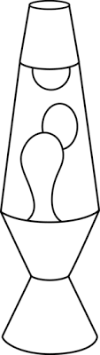 Lava Lamp Colorable Line Art Free Clip Art Free Clip Art Elementary Art Projects Art Handouts