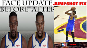 Kelvin Durant Face Update And Jump Shot Fix Kelvin Face Golden State Warriors
