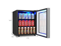 The cpu heat sink is cut out of a liquid cooling kit and discarded. 60 Can Beverage Refrigerator Beer Wine Soda Drink Cooler Mini Fridge Glass Door Newegg Com